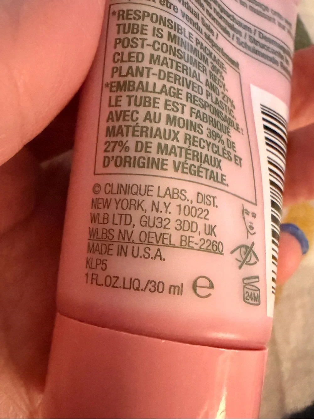 CLINIQUE All About Clean Rinse-Off Foaming Cleanser NEW Travel Size